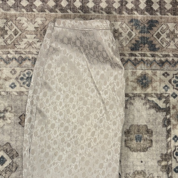 Express Beige Textured Trousers - Picture 5 of 5